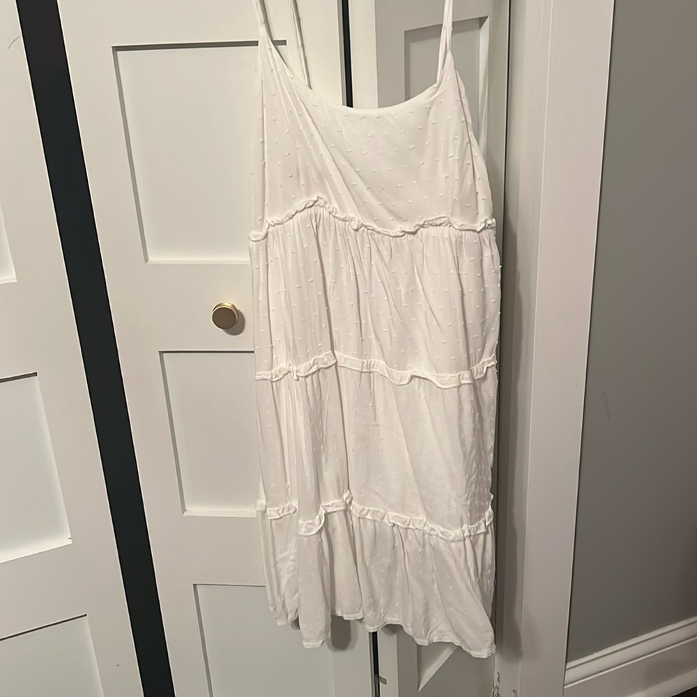 Beach Dress (White) WORN ONCE!